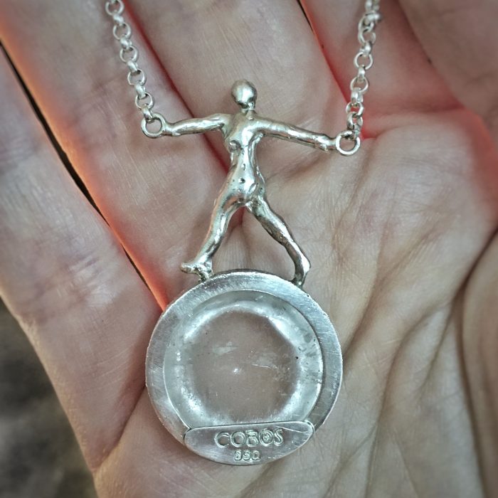 Collar Personita sobre mundo cuarzo - Imagen 3