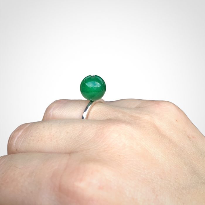 Anillo Minimal Jade - Imagen 2
