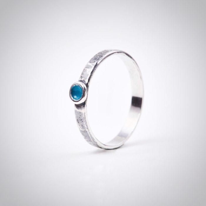 Anillo Textura y color